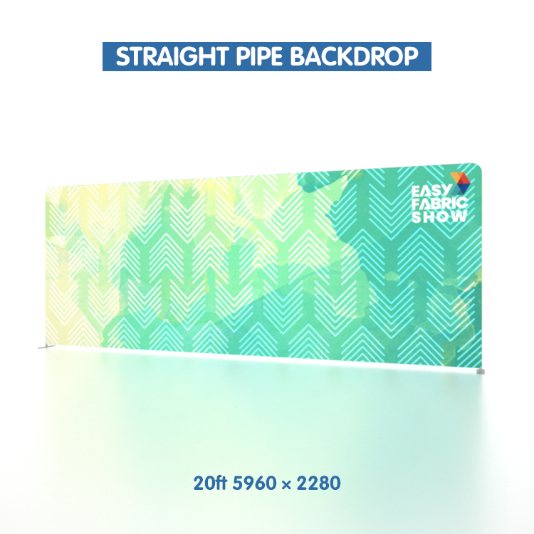 trade show backdrop-Backdrop Stand And Backdrop - Easy Fabric Display