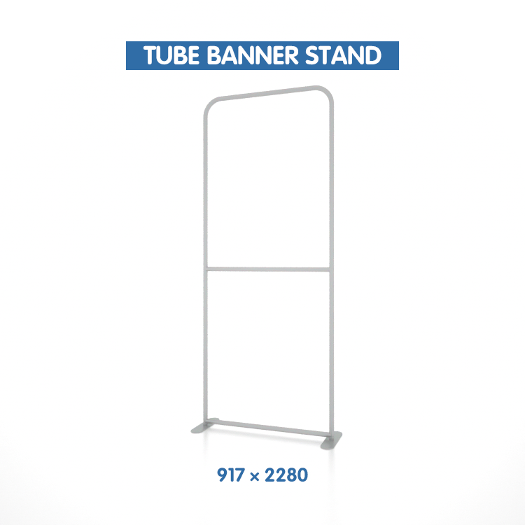 TUBE BANNER STAND