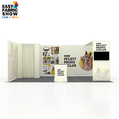 3*6m Aluminum Frame Booth With exhibition booth fitting room NO.3