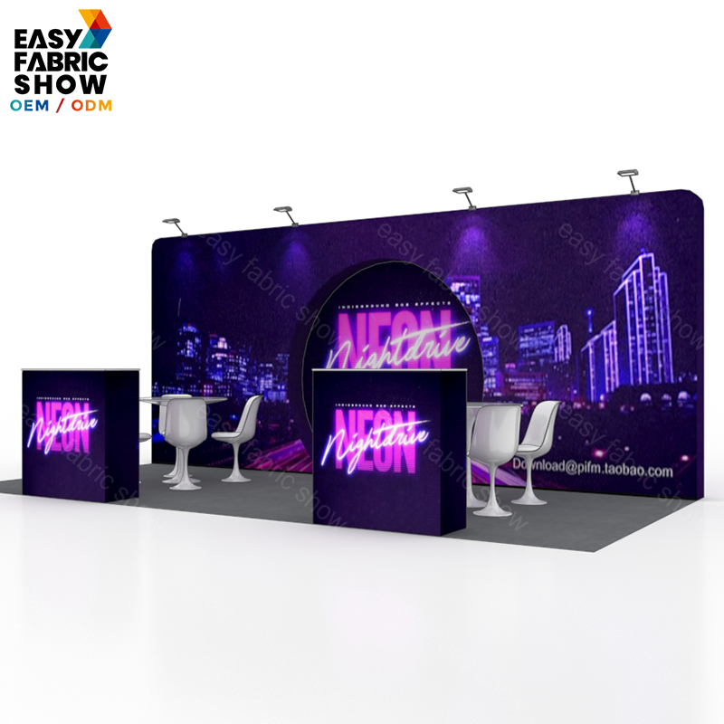 3*6m Aluminum Frame Booth With Routine Standards NO.2