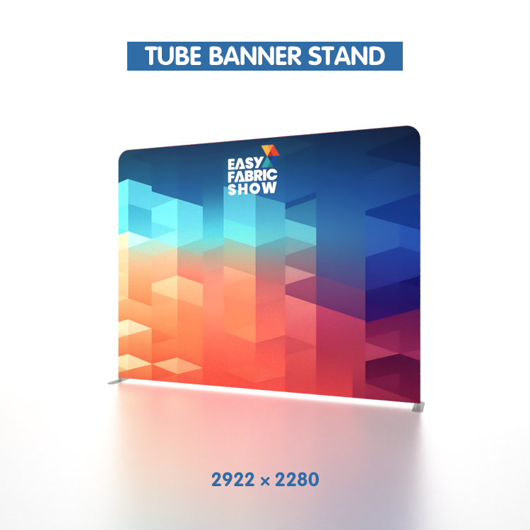 TUBE BANNER STAND