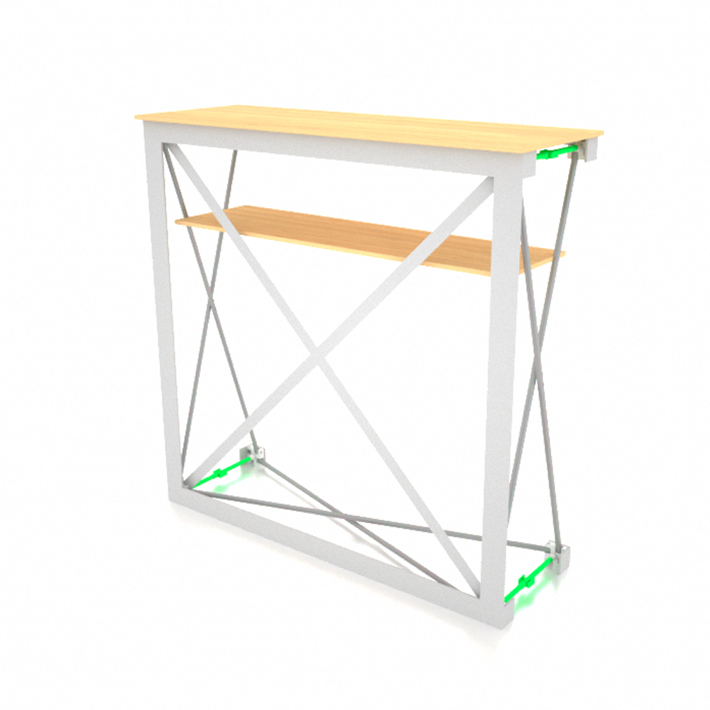 Table Pop Up Fabric Display Counter