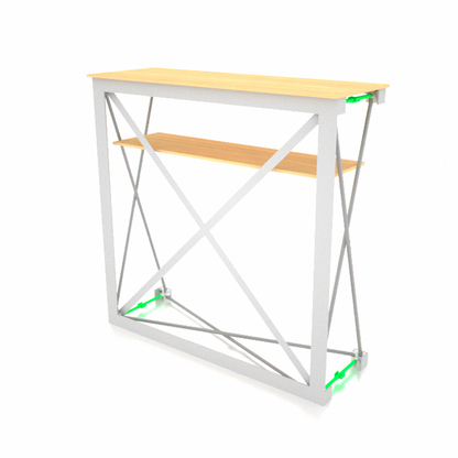 Table Pop Up Fabric Display Counter