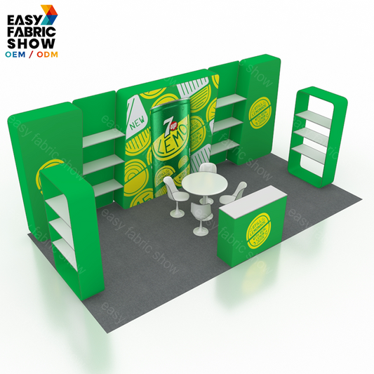 3*6 3D Wallbox booth NO.1 With Shelf