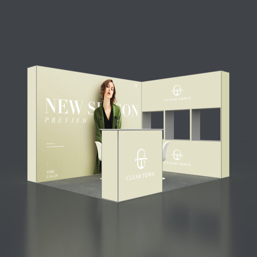 3*3m Backlit Pop-Up Booth NO.5