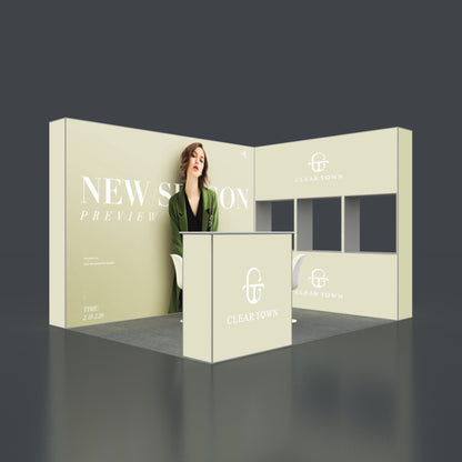 3*3m Backlit Pop-Up Booth NO.5