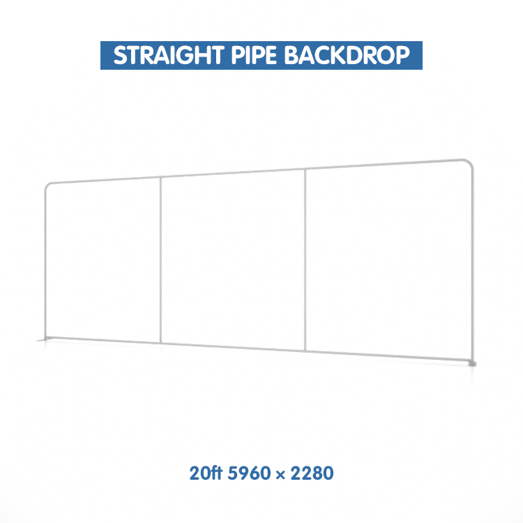 STRAIGHT PIPE BACKDROP