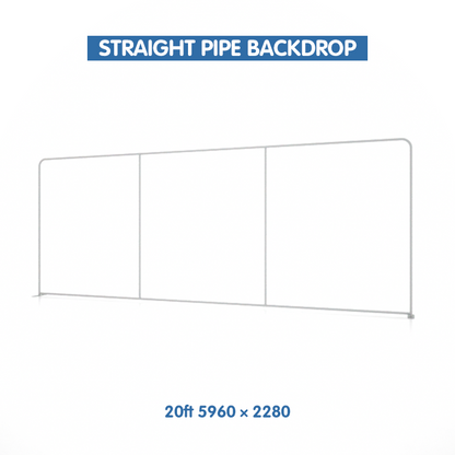 STRAIGHT PIPE BACKDROP