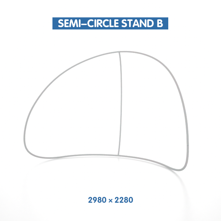 SEMI-CIRCLE STAND B