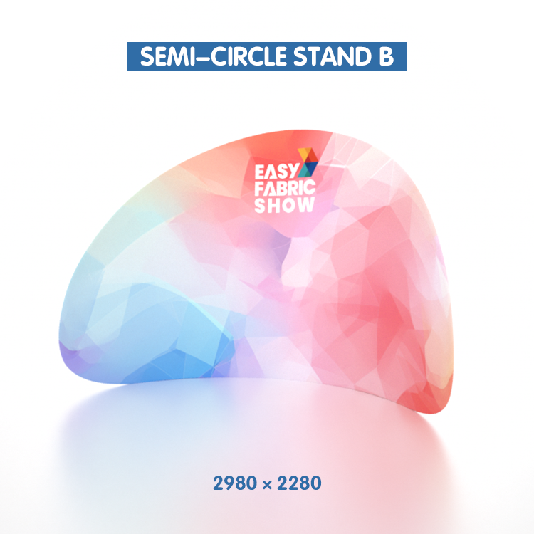 SEMI-CIRCLE STAND B