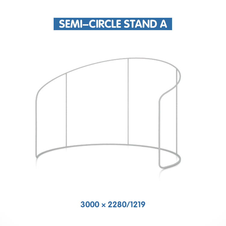 SEMI-CIRCLE STAND A
