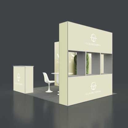 3*3m Backlit Pop-Up Booth NO.5