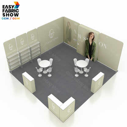 6*6m Aluminum Frame Booth NO.1