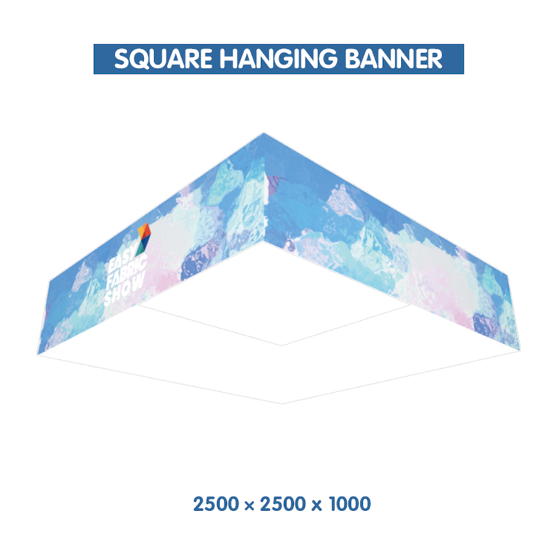 Sky Tube Square Exhibition Hanging Banner