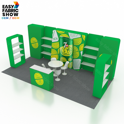 3*6 3D Wallbox booth NO.1 With Shelf