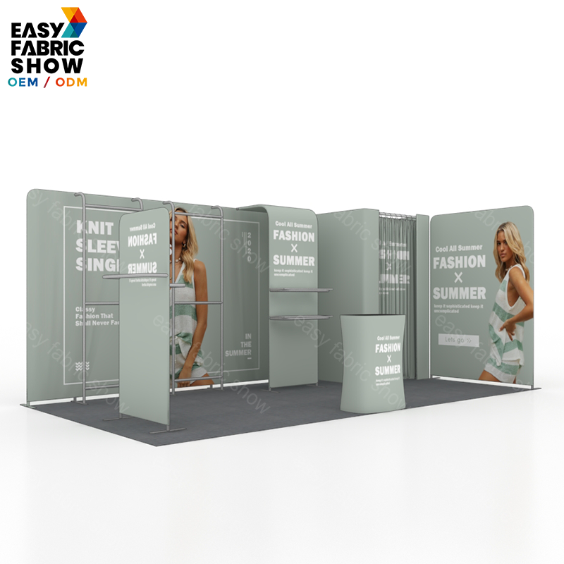 3*6m Aluminum Frame Booth With exhibition booth fitting room NO.2