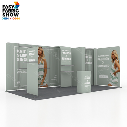 3*6m Aluminum Frame Booth With exhibition booth fitting room NO.2