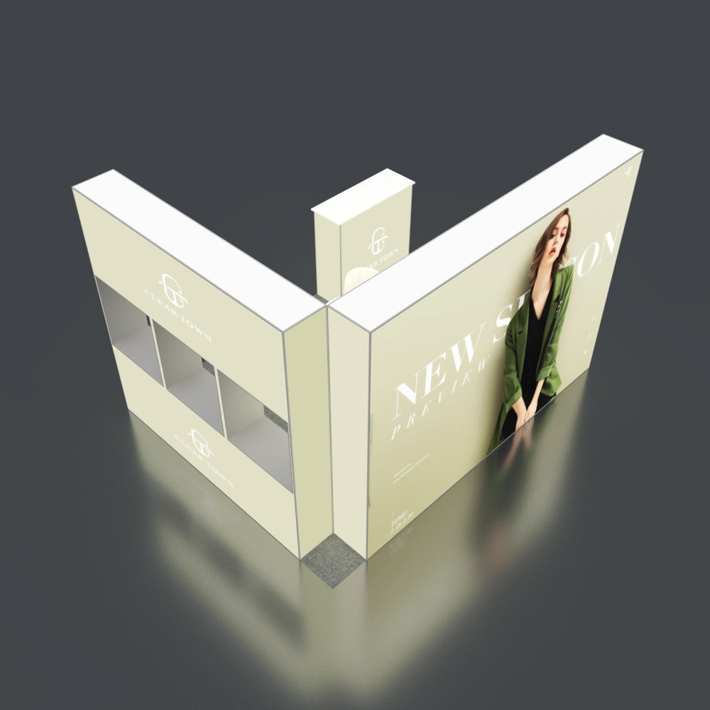 3*3m Backlit Pop-Up Booth NO.5