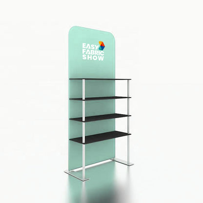 Exhibition Display Rack with Four Shelves