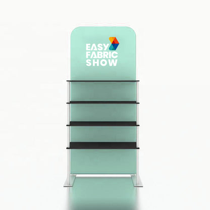 Exhibition Display Rack with Four Shelves