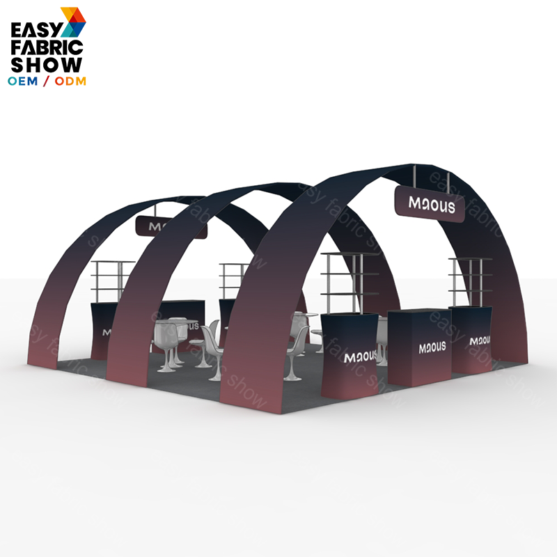 6*6m Aluminum Frame Booth NO.3