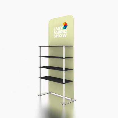Exhibition Display Rack with Four Shelves