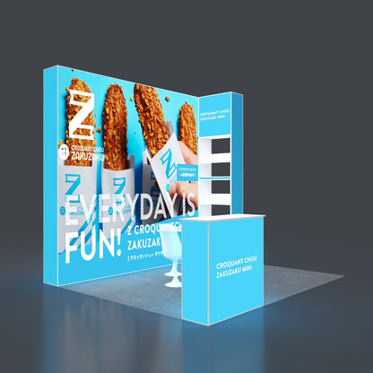 3*3m Backlit Pop-Up Booth NO.1