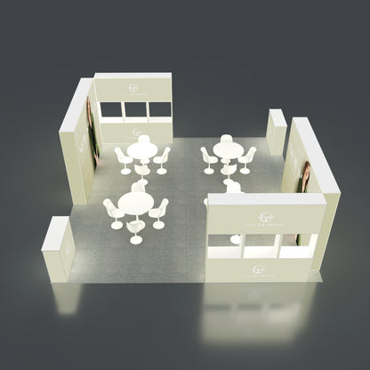 6*6m Backlit Pop-Up Booth NO.2