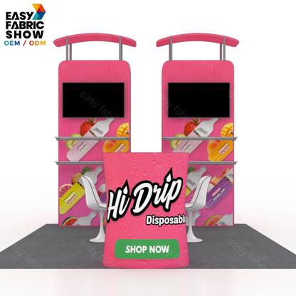 3*3 3D Wallbox booth NO.3 With TV Mount