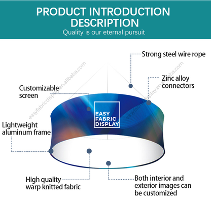 Sky Tube Pinwhee Exhibition Hanging Banner