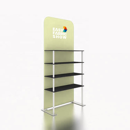 Exhibition Display Rack with Four Shelves