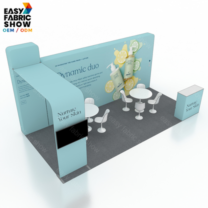 3*6 3D Wallbox booth With Arch Displays