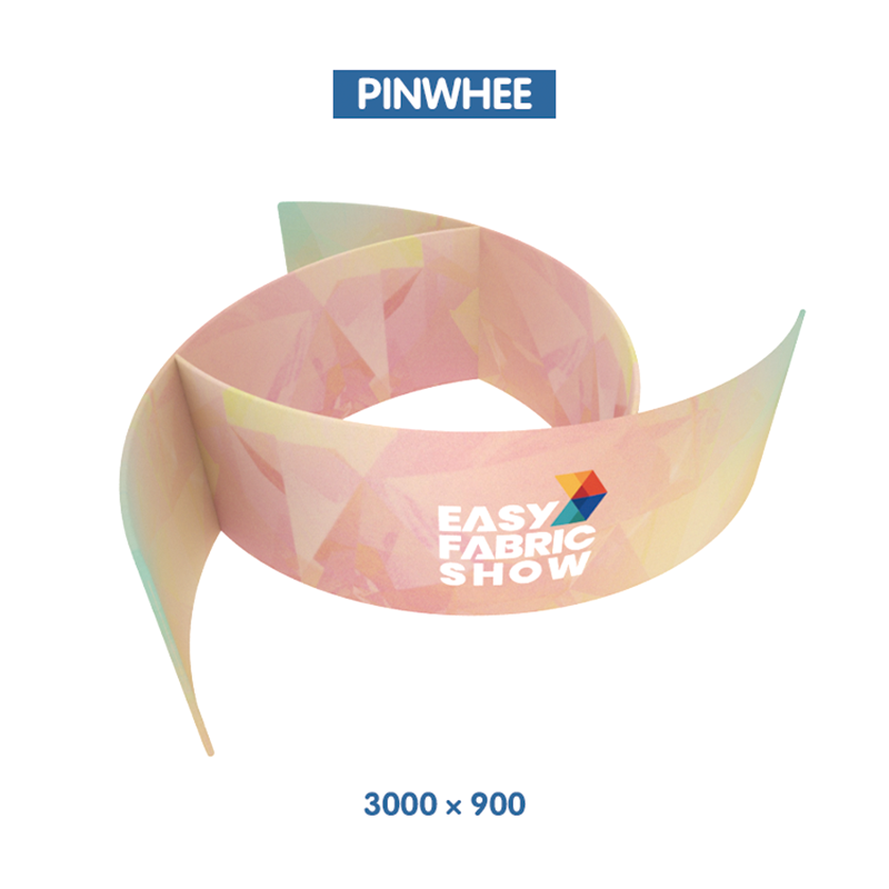 Sky Tube Pinwhee Exhibition Hanging Banner