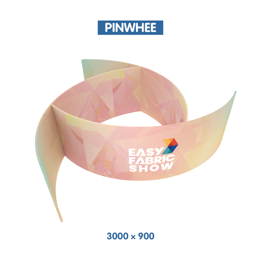 Sky Tube Pinwhee Exhibition Hanging Banner