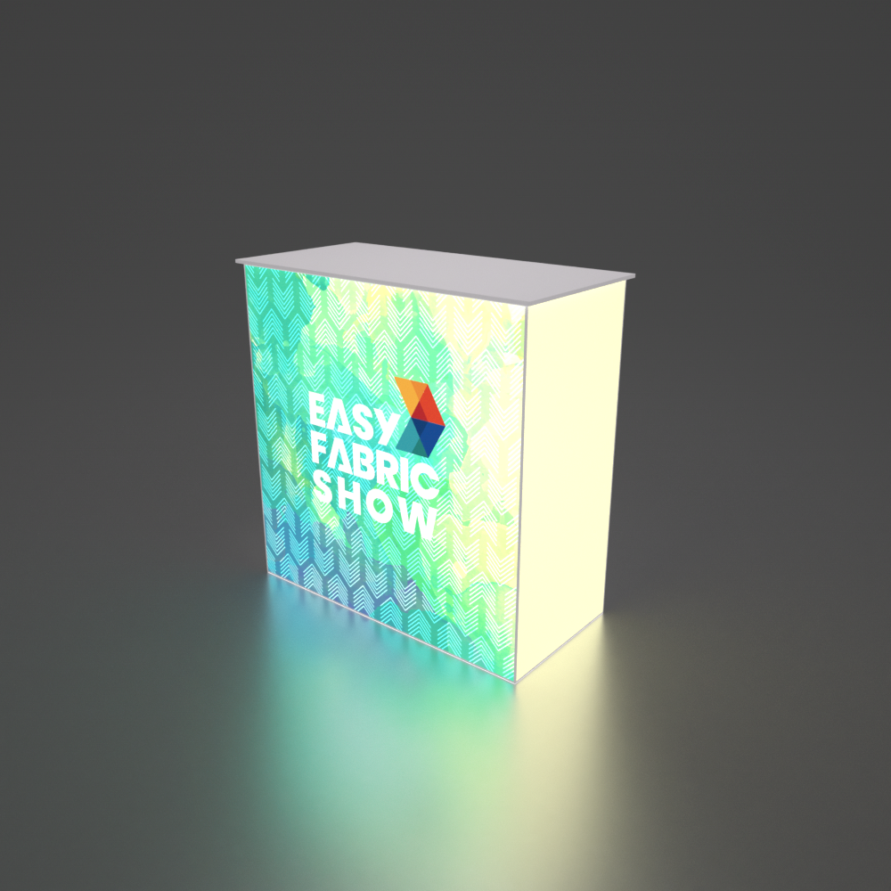 SEG Popup Counter with  Light Strip