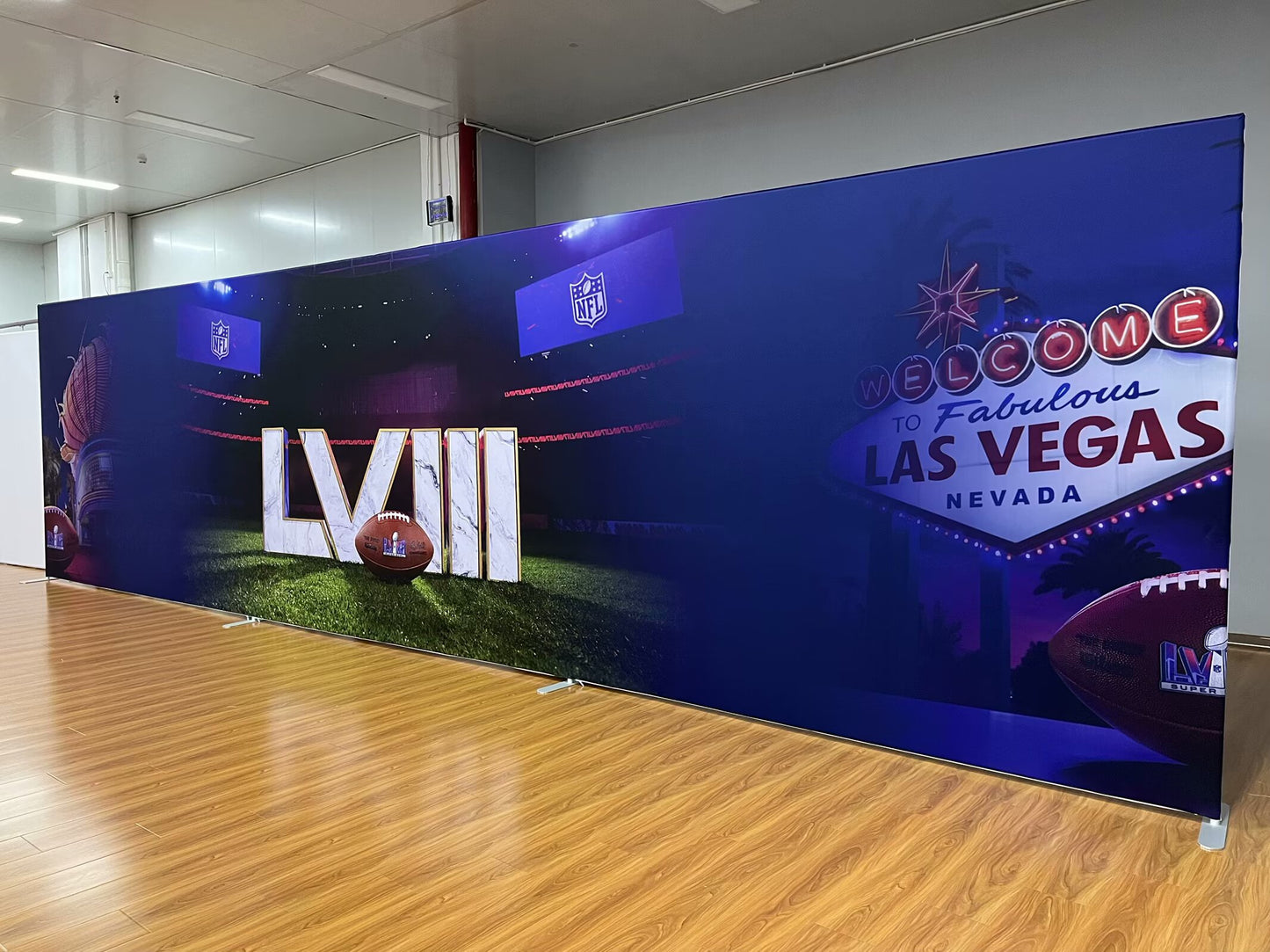 trade show backdrop-Backdrop Stand And Backdrop - Easy Fabric Display