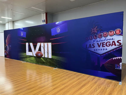 trade show backdrop-Backdrop Stand And Backdrop - Easy Fabric Display