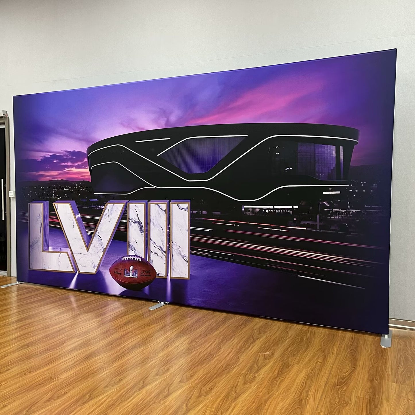Backdrop Stand And Backdrop - Easy Fabric Display