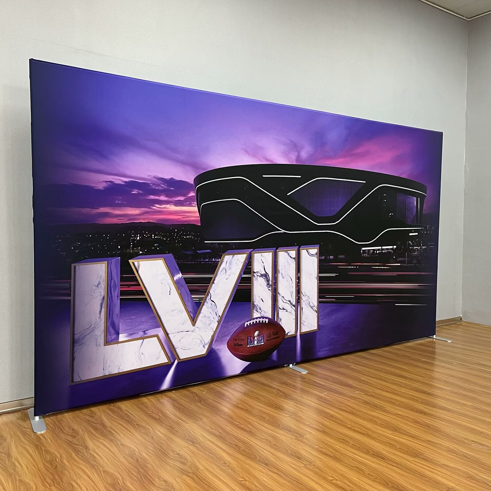 Backdrop Stand And Backdrop - Easy Fabric Display